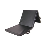 3 folded pvc leather exercise mat