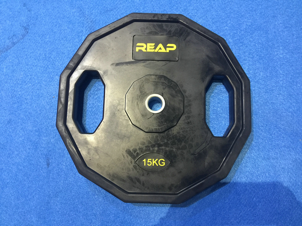 REAP Black rubber plates